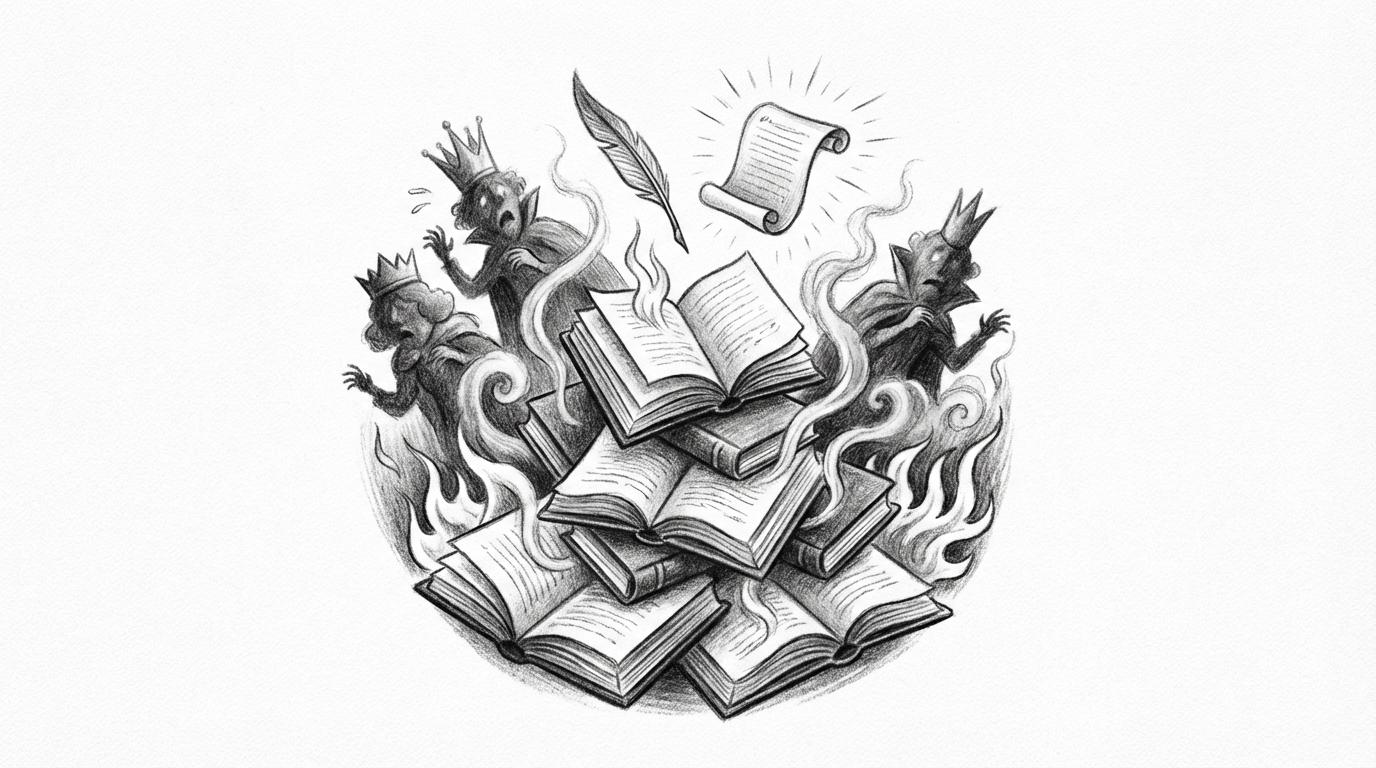 Mitos Bakar Buku