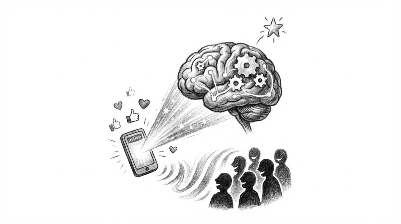 neuroscience di balik live streaming