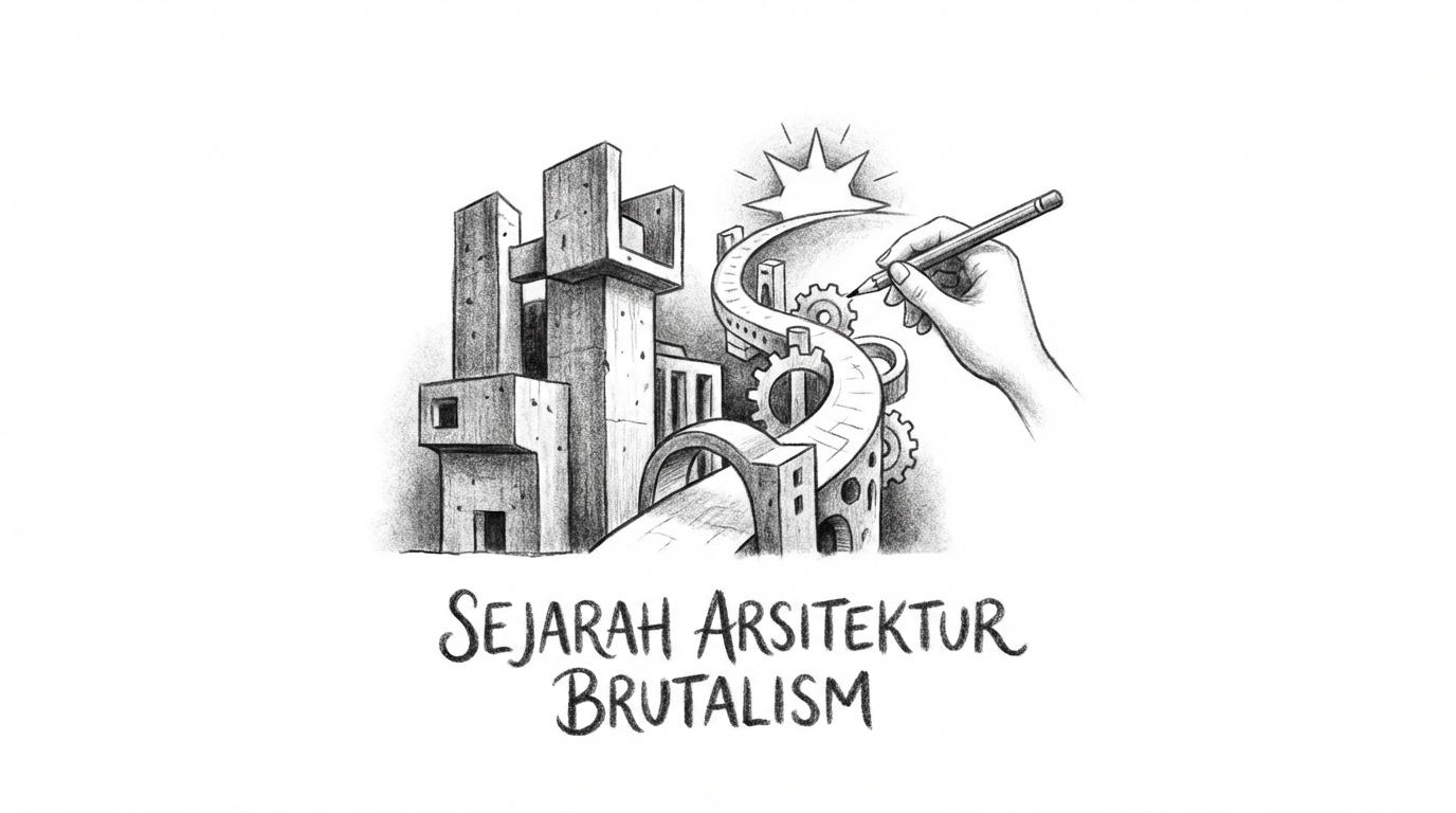 sejarah arsitektur brutalism