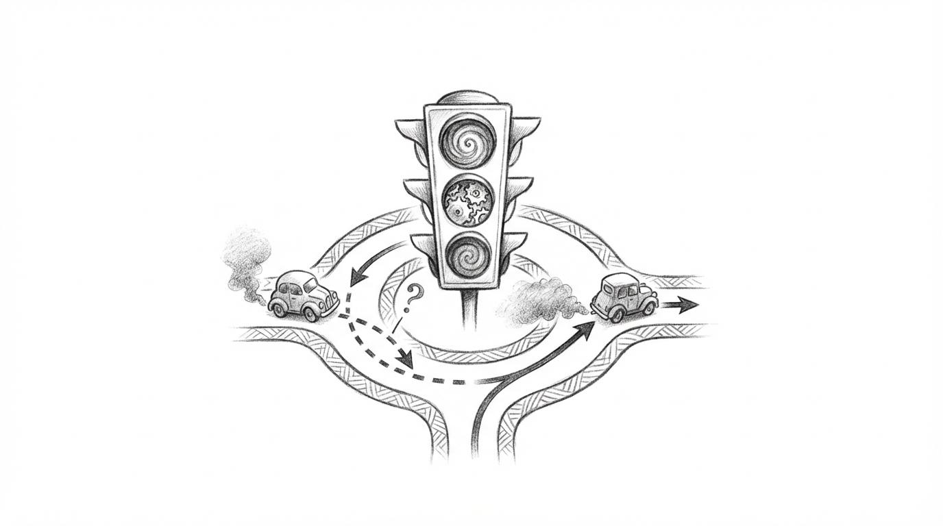 Game Theory di Lampu Lalu Lintas