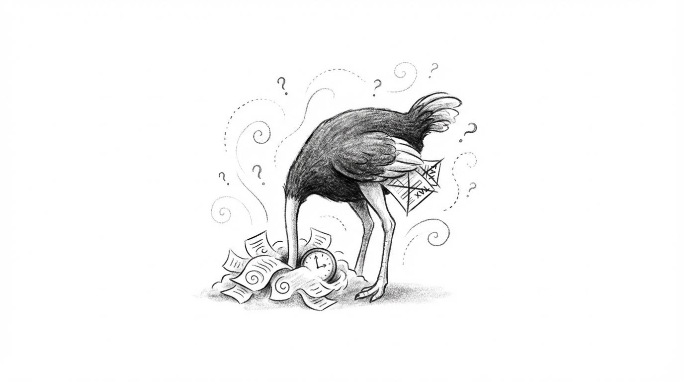 the ostrich effect dalam pajak