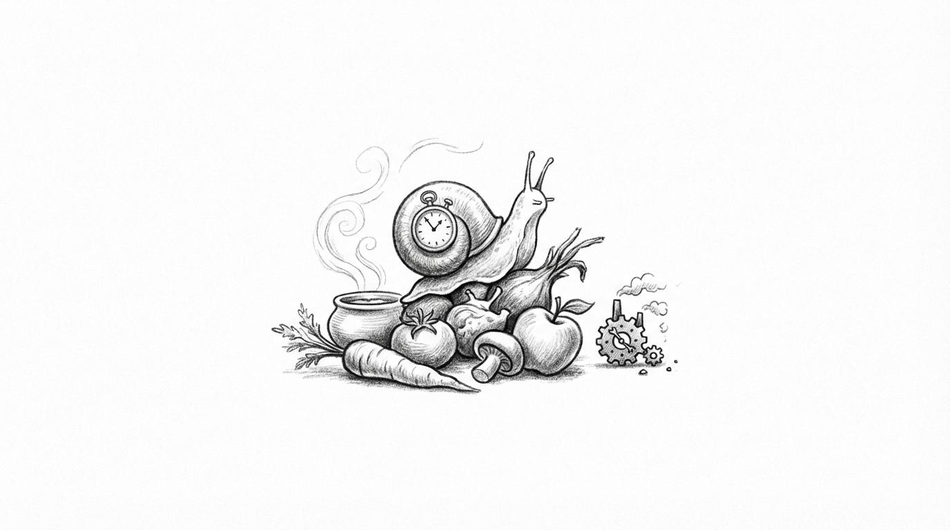 sejarah gerakan slow food