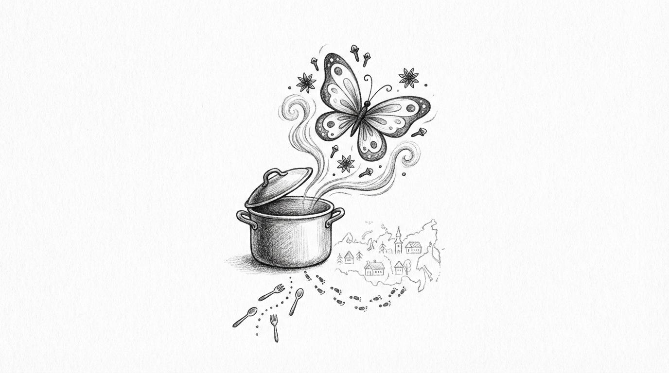 efek kupu-kupu dalam kuliner