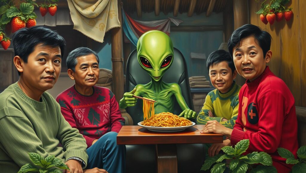 Nasib Si Alien dan Sepiring Mie Goreng