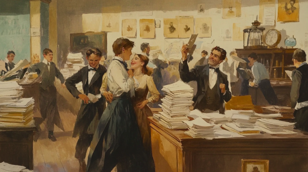 Symphony Kantor: Orkestra Formulir dan Stempel Cinta