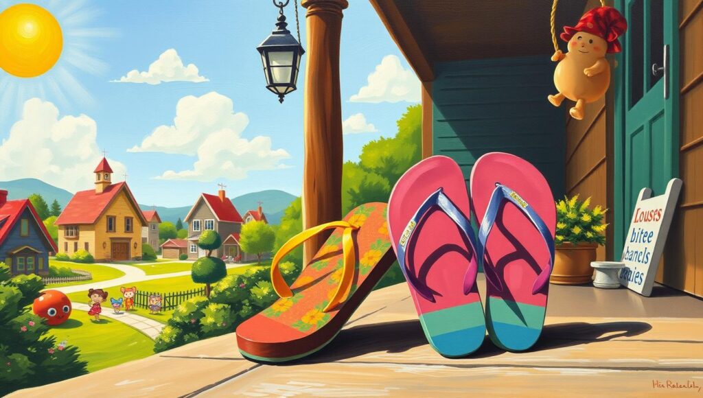 Romansa Luar Biasa Sandal Jepit dan Pasangannya